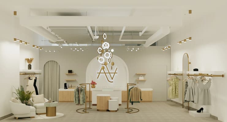 Internal Modification of AZALIA ATELIER FASHION @Al Reem Island