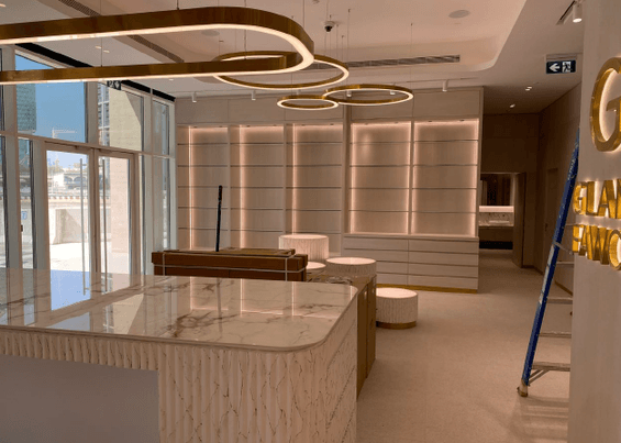Internal Modification of GLANCY MENA LIMITED @ Marina Rise Tower, Al Reem Island