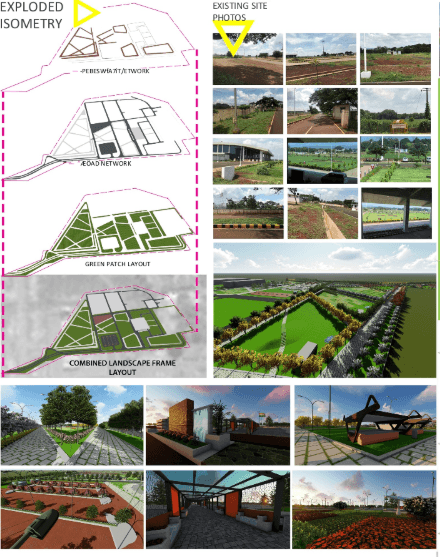 Design of Landscape on Air Side, Inside Terminal Buildings and City Side at Belgavi Airport